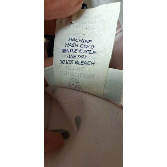 50's Skirt Girl's Size 16 Pink w/t Black Polka Dots Full Underneath Bonnie Jean - Picture 4 of 8